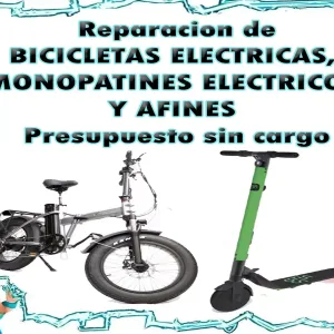 Reparación De Bicicletas Y Monopatines Eléctricos Y Mas
